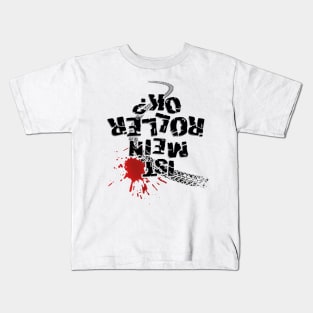 Is my scooter ok? (black text) Kids T-Shirt